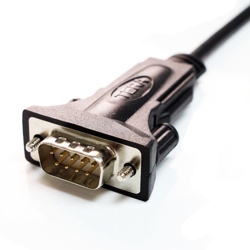 Tera Grand - Premium USB 2.0 to RS232 Serial DB9 Adapter Cable 3 Feet - Built with FTDI Chipset and Male Thumbscrews. This Cable is NOT Used for VGA Monitor. - Image 2